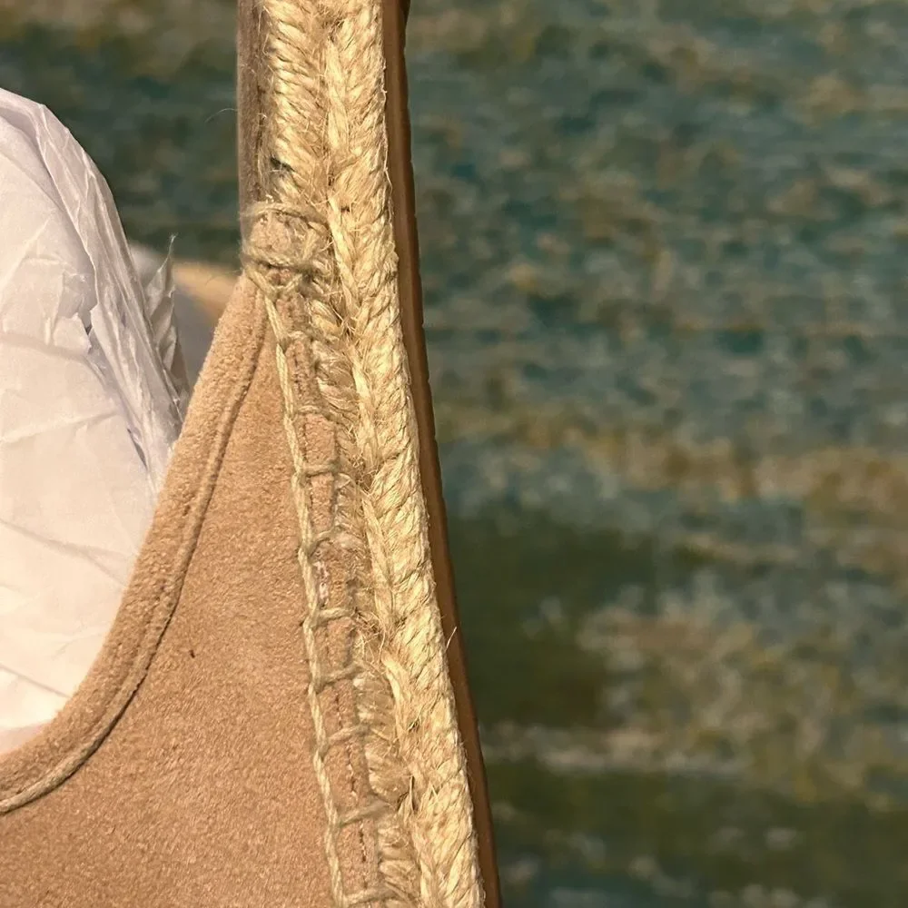 Michael Kors Hasting Tan Espadrilles Size 6.5